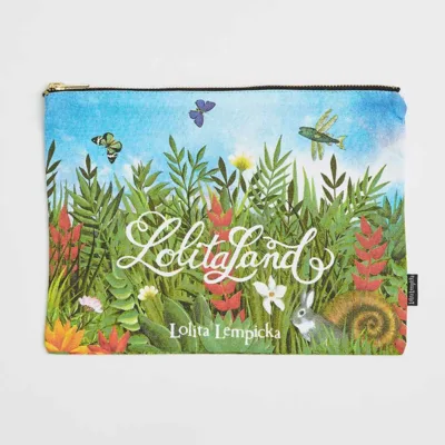 customised spacious large canvas flat makeup pouch wholesale