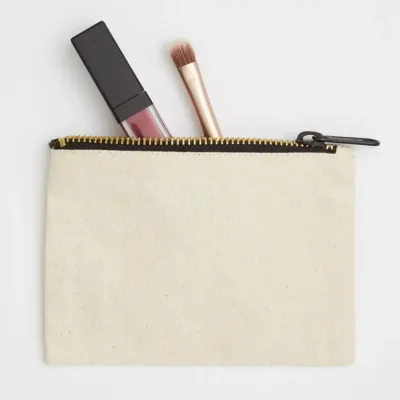 Flache Canvas-Beutel | XS bis S