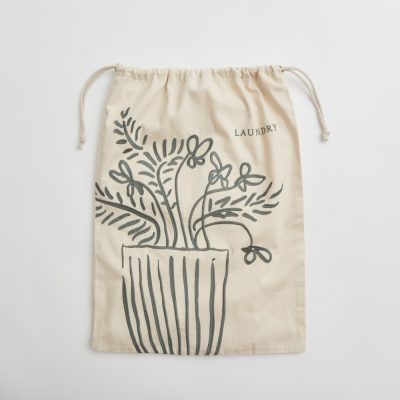 große Baumwolltasche mit Kordelzug von supreme creations