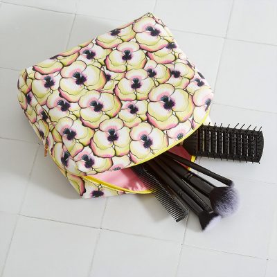 große vegane lederne Kulturtasche von supreme creations
