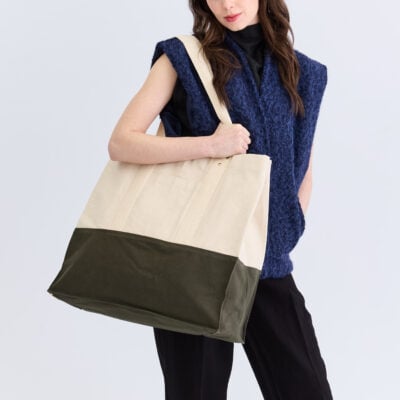Personalisierte Wochenendtasche aus Canvas | 48 x 44 x 14 cm